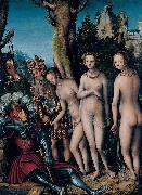 Lucas Cranach the Elder The Judgment of Paris oil on canvas